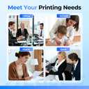 67XL Ink Cartridges for HP Ink 67 Compatible for HP 67 Ink Cartridges Black/Color Combo Pack Work with DeskJet 2827e 4227e 2855e 2842e 2755e 4155e 2755 2852e Envy 6055e 6000 6455e (1 Black, 1 Color)