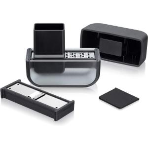 Microplane Garlic Mincer and Slicer Set (Black)