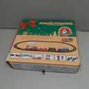 BainGesk Train Set, Christmas Train Set with Steam, Light and Sounds, Train Sets for Under Christmas Tree, Electric Train Toys for 3 4 5 6 7 8 Year Old Kids, Ideas Boys & Girls Christmas Gifts