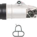 3.0L Aluminum Oil Cooler Filter Housing Compatible with 2006-2008 Audi A4 2006-2011 Audi A6 2009-2017 Audi Q5 Replace# 06E115405A 06E115405C 06E115405K