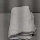 Polyfill Toddler Comforter for Crib & Bed, Lightweight and Breathable, Baby Quilt Blanket (36x51) White