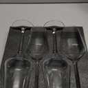 BACLIFE Hand Blown Red Wine Glasses Set of 4  15 oz Premium Crystal Wine Glasses With Long Stem  Unique Wedding Gift, Daily Use