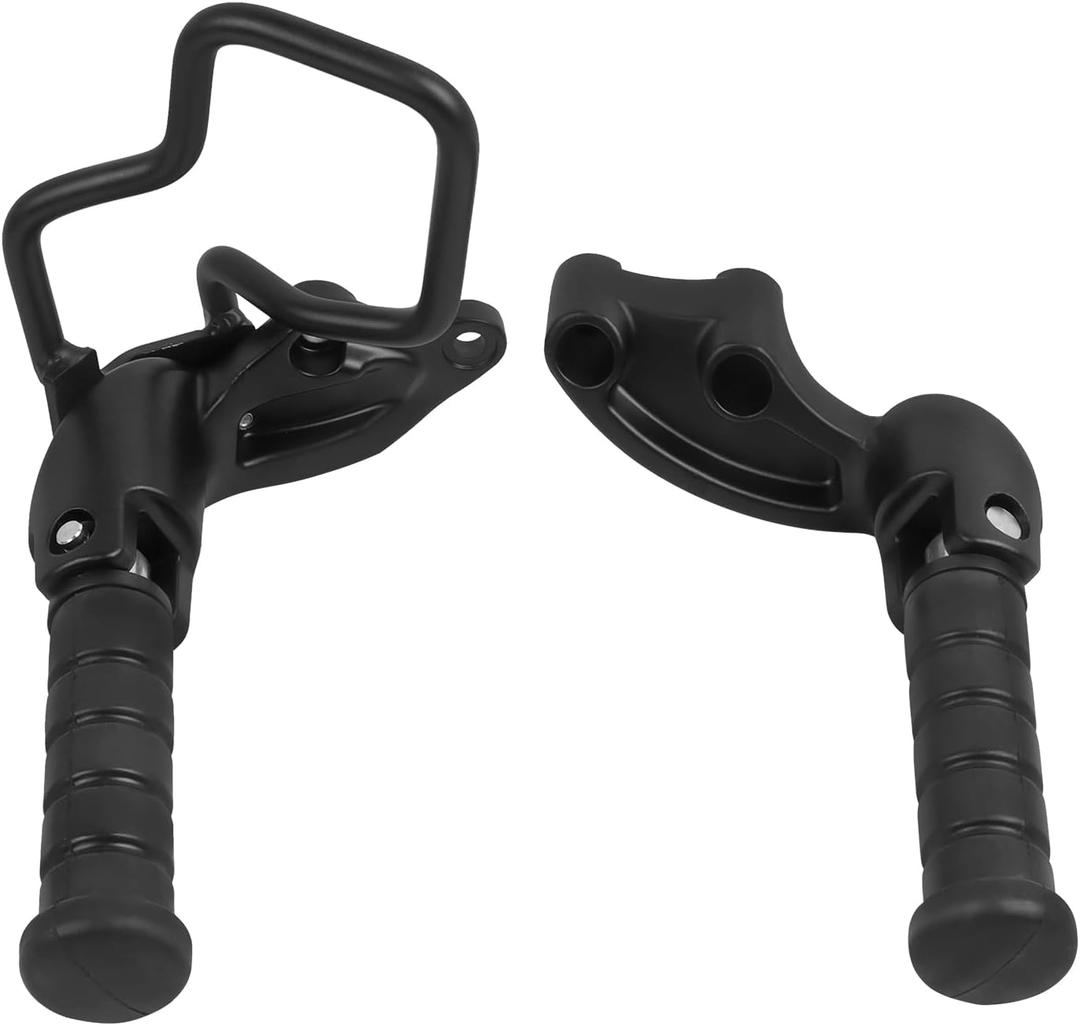 Motorcycle Footpegs Rear Passenger Foot Pegs Replacement for Indian Scout 2015-2025 Scout Sixty 2016-2025 Scout Bobber 2018-2025 Foot Rests Pedal (black)