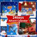 2 x 2025 Accessories Advent Calendars,24 Days of Christmas Countdown Calendar