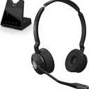 Jabra Engage 65 Wireless Headset, Stereo – Telephone Headset with Industry-Leading Wireless Performance, Advanced Noise-Cancelling Microphone, All Day Battery Life