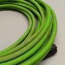 Pressure Washer Hose 50 FT 1/4, 4000 PSI Kink Resistant High Pressure Replacement Hose M22 14mm Thread, Flexible Extension Hose with 3/8 Quick Connect Adapters for Power Washing