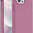 Vooii Compatible with iPhone 14 Pro Case, [Upgraded Thickened Liquid Silicone] [Soft Anti-Scratch Microfiber Lining] Shockproof Full Body Protective Case for iPhone 14 Pro 6.1 inch - Lavender Purple