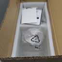 2 Pack 2 Liter/68 oz Square Glass Pitcher with Lid, Classic Stripes Water Pitchers with Handle for Fridge, Large Jug for Iced Tea, Borosilicate Glass Carafe for Hot/Cold Brew Drink, Silver