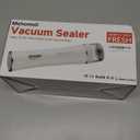 Compact Vacuum Sealer for Food (Vacuum Sealer Machine + 30 Reusable Vacuum Bags), Powerful Handheld Vacuum Sealer Machine, Seal Food 6X Fresh Longer, Portable & Wireless, Easy-Clean