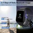 KEEPONFIT Smart Watch Answer/Make Calls, 1.85" Aluminum Case Alexa Built-in Fitness Tracker with IP68 Waterproof/100 Sports Modes/Heart Rate/Sleep for iOS/Android (Champagne Pink)