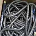 Bionic Steel 100 Ft Garden Hose with Nozzle, 304 Stainless Steel Metal Water Hose 100Ft Long, NON Expandable Flexible Rust Proof Lightweight Heavy Duty, 3/4" Crush Resistant Fittings, Non Kink,500 PSI