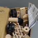 Stuffed Animal Zoo Storage - Sturdy Solid Wood Toy Organizer with Lockable Wheels, Easy-Assemble/Clean, Large Capacity Plush Toy Cage, Space-Saving for Toddler/Playrooms/Bedrooms