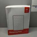 QPAU Twin Size Air Mattress Camping Pad  9 Thick R810 Insulated Inflatable Mattress with Foam Comfort & Foot Pump, Twin Air Mattress for Camping, Road Trips, and Home Guests (Single)