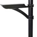 Architectural Mailboxes Hamilton Aluminum Mailbox Post, Compatibility Code F, G, H, 7510B-10, Black