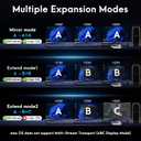 DisplayPort to HDMI Adapter 1 in 3 Out | 4K60Hz, DP Source to HDMI Splitter Extended Display port splitter for 3 monitors, MST Hub for Desktop,Laptop,NVIDIA, AMD Graphics Card - MACOS Not Support MST
