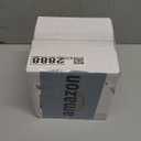 4FT Christmas Inflatables Decorations, Blow Up Brown Bear with Santa Hat and Holding Candy Cane with Built-in LEDs for Indoor Outdoor Yard Lawn Garden Decor