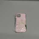 Cordking Designed for iPhone 15 Plus Case, Silicone Ultra Slim Shockproof Protective Phone Case with [Soft Anti-Scratch Microfiber Lining], 6.7 inch, Chalk Pink