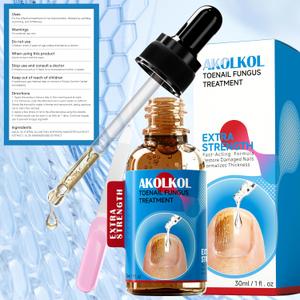 2 x Toenail Fungus Treatment Extra Strength, Natural Plant Extract Nail Care for Damaged & Discolored, Toe Nail Fungus Treatments, Fungus Nail Treatment, Toe Fungus Treatment for Toenail Safely and Gently