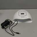 JODSONE U V LED Nail Lamp, Nail Dryer for Gel Polish, Led Light with Automatic Sensor & 4 Timers (Milky White)