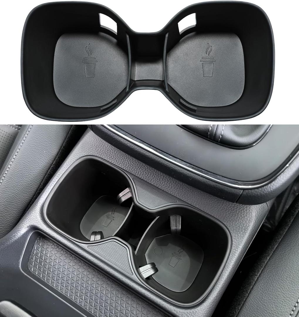 for 2023 2024 2025 Honda CRV Cup Holder Insert, Center Console Cup Holder Protector for CR-V LX, EX, EX-L, Sport Hybrid, Sport-L Hybrid, Sport Touring Hybrid, Upgrate Interior Accessories for CR V