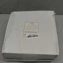 KIRE 60PCS Gold Plastic Plates - Thanksgiving Heavy Duty White Disposable Plates with Gold Rim for Party/Wedding- Include 30Pieces 10.25inch Dinner Plate and 30Pcs 7.5inch Dessert Plate