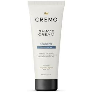 Cremo Sensitive Shave Cream, Astonishingly Superior Ultra-Slick Shaving Cream for Men, Fights Nicks, Cuts and Razor Burn, 6 Fl Oz 2 Pack