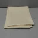 OWENIE Cream Sheer Curtains 84 inches Long 2 Panels Set for Bedroom Living Room, Soft Solid Living Room Sheer Curtain, Rod Pocket Light Filtering Curtains, 2 Pcs Each 42 W x 84" L,Cream