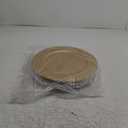 Cheardia 12 Pack Plastic Gold Charger Plates, 13 Inch Round Decorative Serving Dinner Charger Plate Bulk for Wedding, Catering, Parties, Restaurant, Home