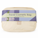 Travel Cosmetic Bag Beige