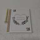 Paper Junkie Spiral Wedding Planning Journal with Gold Diamond Pen for Bride (2 Piece Set) - Wedding Planner