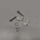 KOHLER 20111-0 Brevia, Slow Close Toilet Seat, Round Toilet Seat, Grip-Tight Bumpers Quick-Attach Hardware, White