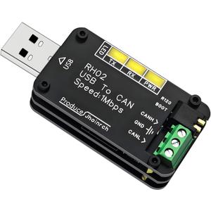 USB to CAN Bus Converter Base on Open-Source Hardware CANable Supports Multiple Firmware and Operating Modes