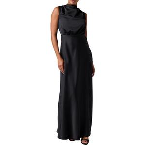 Lulus Women's Ada Satin Maxi Dress, XS