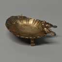 NIKKY HOME Vintage Gold Ring Holder Jewelry Dish, Antique Birds Trinket Display Decorative Metal Tray Bowl Classy Birthday Christmas Gifts for Women