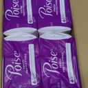 Poise Daily Liners, Incontinence Panty Liners for Bladder Leaks, 2 Drop Very Light Absorbency, Long Length, 176 Count of Pantiliners (4 Packs of 44), 
