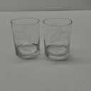 Harvard University 2-Sided Satin Finish Rock or Whiskey Glasses Set of 2