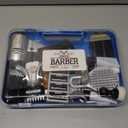 24 Pcs Barber Shop Pretend Play Toy - My First Shaving and Grooming Haircut Kit Toddler Role Play Set with Styling Accessories & Storage Box for Kids, Boys