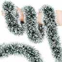 Timoo 80 FT Christmas Tinsel Garland for Christmas Tree