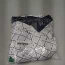 Golf Shirts for Men Dry Fit Performance Print Short Sleeve Moisture Wicking Golf Polo Shirts (X-Large, White Diamond)