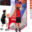 Foldable Basketball Arcade Game for Kids - Toy Gift for Ages 3-8