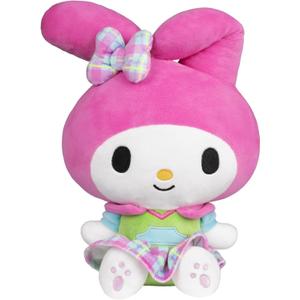 Jazwares Hello Kitty and Friends, 12-Inch My Melody Neon Plush - Officially Licensed Sanrio Product from Ages 6+