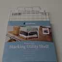 Whitmor Wire Grid Stacking Utility Shelf