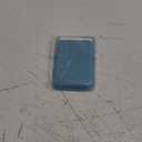 Magnetic Mag-safe Wallet Cell Phone Card Holder for Phone Case with Mag-Safe, Stronger Magnetic RFID Leather Phone Wallet Stick on Series of iPhone 15/14/13/12 and Pro/Promax, Light Blue