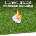 GLOBREEN Fake Grass Pee Pads for Dogs Potty Training, 2 PCS Replacement 2FT X 6FT Artificial Turf Outdoor Rugs for Pets Patio Balcony, with Drainage Hole