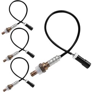 4Pcs O2 Sensor 15717 Downstream &Upstream Compatible with 1990-2014 Ford F150 F250 F350 Ranger Escape Mustang Expedition for Lincoln Mercury Replace#15716,15718