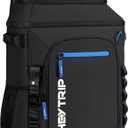 Heytrip Backpack Cooler 36/54 Cans Insulated Waterproof Cooler Bag for 20 Hours Cold Retention, Leak-Proof Camping Cooler with Multi-Compartments