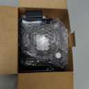 Laucnpty Disco Ball Party Lights Sound Activated Strobe DJ Stage Lighting for Indoor Room Outdoor Dance Floor Parties Birthday Rave Home Karaoke Halloween Christmas Wedding Show Bar Club Decorations (Black)