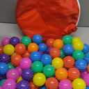 Kids Play Tent with 100 Balls Extra Large 56x50 Pop-Up Ball Pit Indoor/Outdoor Playhouse with Mesh Windows & Carry Bag