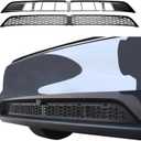 Front Grille Mesh Inserts for Tesla New Model Y Juniper 2025-2026, Front Air Inlet Vent Grille Cover Replacement for New Model Y Juniper Accessories (Detachable Version)