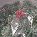 Iced Mixed Pine, Berries and Pinecones Artificial Christmas Wreath - 24" - Unlit